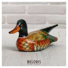 Сувенир дерево "Уточка" 20х7,5х8 см