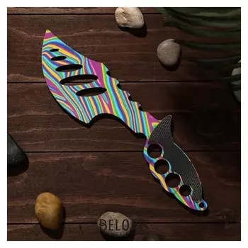 Сувенир деревянный «Топор», радужное лезвие