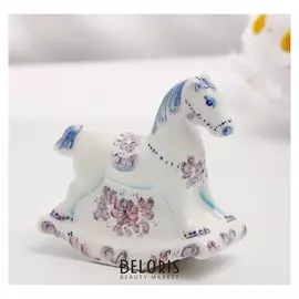 Сувенир "Детство" лошадка-качалка, 1 сорт, 4,5х10х10,5 см