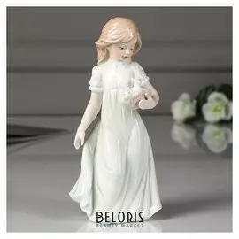 Сувенир "Девочка с птенчиками" 16,5х7,5х5,5 см