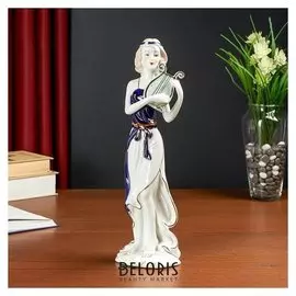 Сувенир "Девушка с арфой"