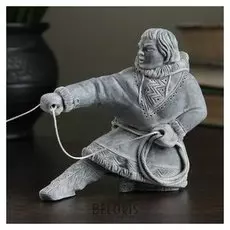 Сувенир "Хант с лассо большой" 10см