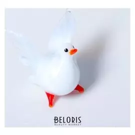 Сувенир из стекла "Голубь"