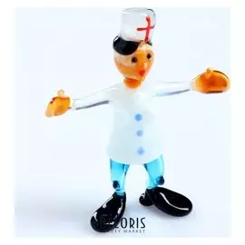 Сувенир из стекла "Медсестра"