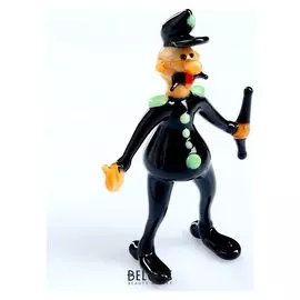 Сувенир из стекла "Полицейский"