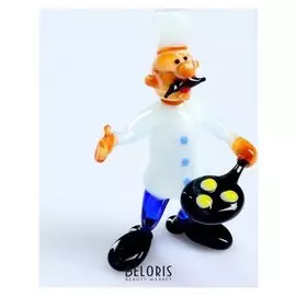 Сувенир из стекла "Повар"