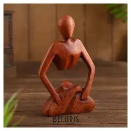 Сувенир "Йога" тёмный, 20 см