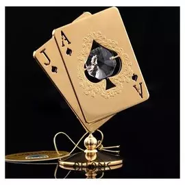 Сувенир «Карты», 6×3.3×8.5 см, с кристаллами сваровски 445456