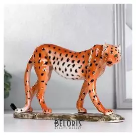 Сувенир керамика "Гепард" 15х26,8х5,2 см