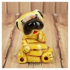 Сувенир керамика "Шарпейчик" 7,5х4,5х4,7 см