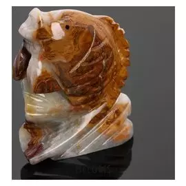 Сувенир "Китайская рыба", оникс