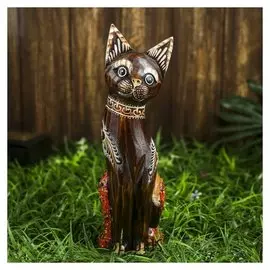 Сувенир "Кошка скромница"