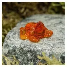 Сувенир "Лягушка денежная", 1,5 см, янтарь