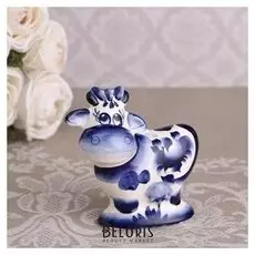 Сувенир «Маруся», 10х9,5 см, гжель