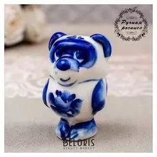 Сувенир "Медвежонок", гжель