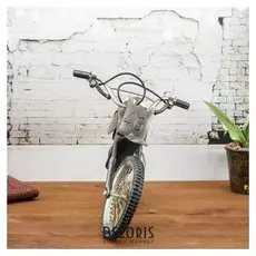 Сувенир металл "Кроссовый мотоцикл" 30х19х4 см