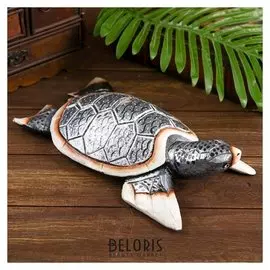 Сувенир "Мудрая черепаха" дерево 30х20х7 см