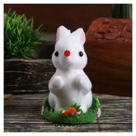 Сувенир пасхальный "Кролик на лужайке" 9х9,5х7 см