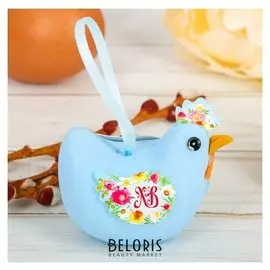 Сувенир пасхальный «Курочка. цветы»