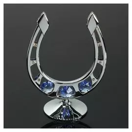 Сувенир «Подкова», 9×5×12 см, с кристаллами сваровски