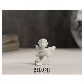 Сувенир полистоун "Белоснежный ангелочек со звёздочкой" 3,4х2,1х2,5 см