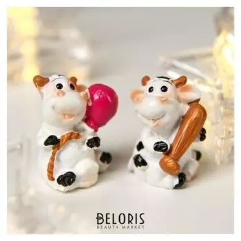 Сувенир полистоун "Бычок-карапуз" 3х2,5х2 см