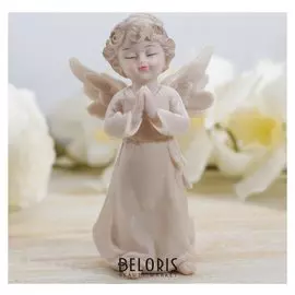 Сувенир полистоун лак "Ангел - молитва" 17х9х7,5 см