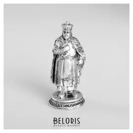 Сувенир полистоун "Мамай", серебряный