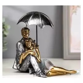 Сувенир полистоун романтика "Влюблённые" 12х10х18 см