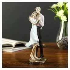 Сувенир полистоун "Влюблённые" 20х8х6,5 см