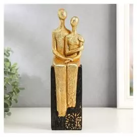 Сувенир полистоун "Влюблённые на скале - близость" 26х6,7х6,3 см