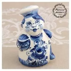 Сувенир «Поварёнок», 9,5 см, гжель