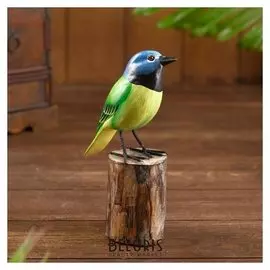 Сувенир "Птичка" дерево 14х6х22 см