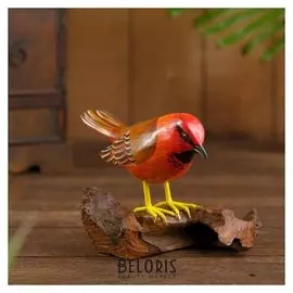 Сувенир "Птичка" дерево 15х9х14 см