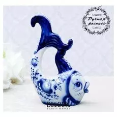 Сувенир «Рыбка - красавица», гжель