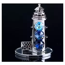 Сувенир с кристаллами Swarovski "Маяк" 8,7х6,3 см