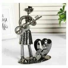 Сувенир с подставкой "Кудрявая леди"