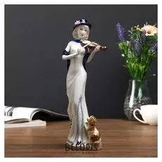 Сувенир "Скрипачка" 29,5х10,8х6,5 см
