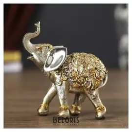 Сувенир "Слон в розах"