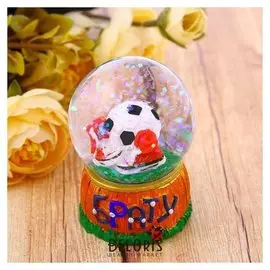 Сувенир снежный шар "Брату", D=4,5 см