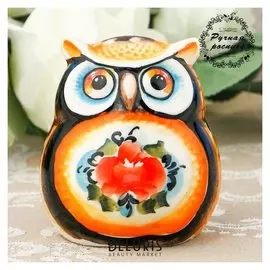 Сувенир «Совёнок», цвет, гжель