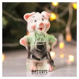 Сувенир "Свинка мастер", 11 см