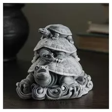 Сувенир "Три черепахи (Пирамидка)" 8см