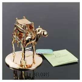 Сувенир «Верблюд», 6,5×10×8.5 см, с кристаллами сваровски