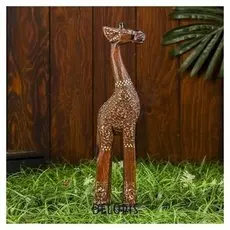 Сувенир "Жираф пухлик" тёмный