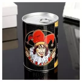 Сувенирная банка "Тому, кому всегда везёт", внутри игральные карты