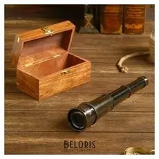 Сувенирная подзорная труба в шкатулке "Ноида", линза 4x