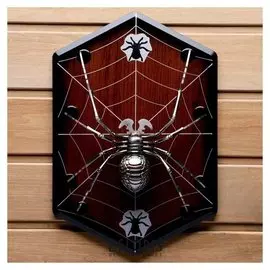 Сувенирное оружие на планшете «Паук»