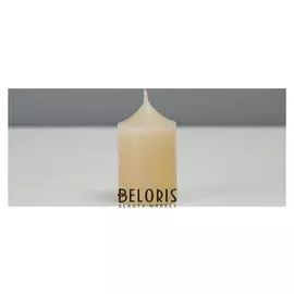 Свеча - цилиндр, 4 х 7,5 см, хозяйственная, 65 грамм