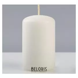 Свеча - цилиндр "Колор", 5×8 см, белая